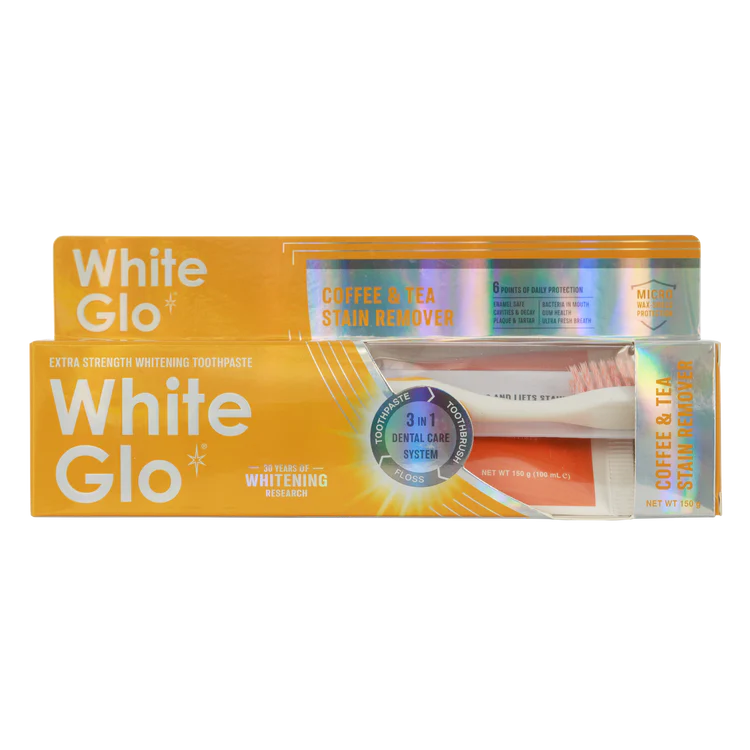 White Glo 專業咖啡茶漬去除組 150g